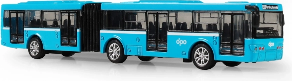 Autobús articulado metálico DPO Ostrava 18 cm