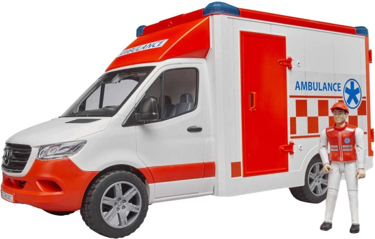 Ambulancia Mercedes-Benz Sprinter Bruder con sanitario, luces y sonido