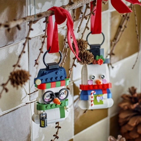Adornos navideños colgantes