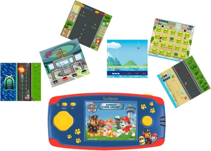 75 juegos integrados, incluida LA PATRULLA CANINA