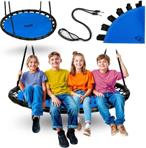 Columpio tipo nido de cigüeña 120 cm NEO-SPORT Swingo