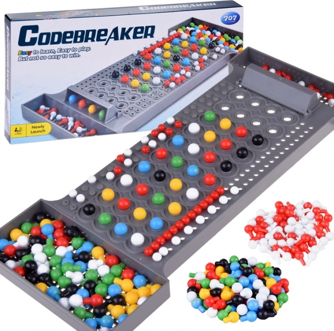Juego de lógica Mastermind – clavijas de colores