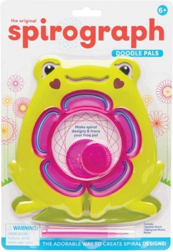 Spirografo rana – kit creativo para mandalas en espiral