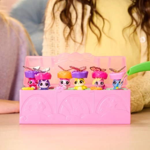 Mágica revelación “floreciente” con agua