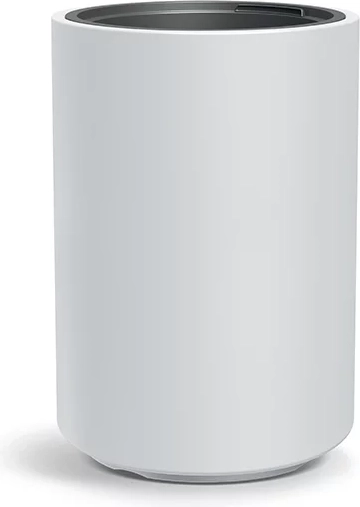 Macetero HEOS con inserto 39 cm blanco
