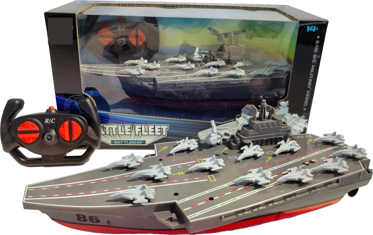 Portaaviones militar R/C Battle Fleet 1:16