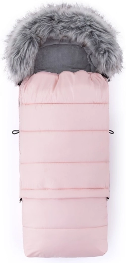 Saco 4 en 1 Pink para carrito y silla de coche