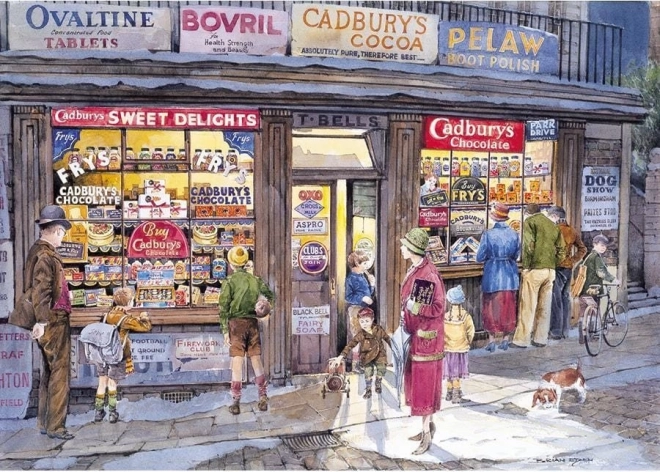 Puzzle Tienda de la esquina 500 piezas GIBSONS