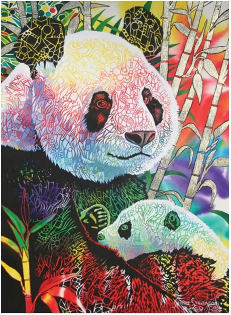 Puzzle Panda 1000 piezas