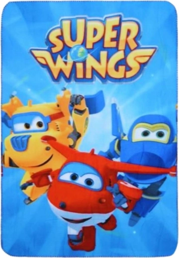 Manta de forro polar Super Wings