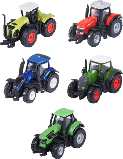 Diferentes variantes de maquinaria agrícola