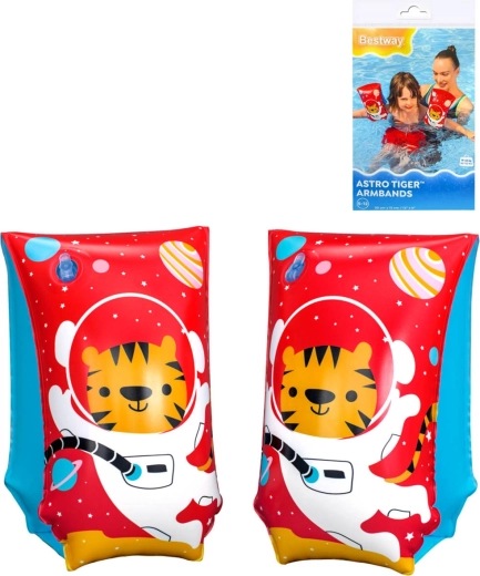 Manguitos infantiles de natación Bestway, tigre astronauta