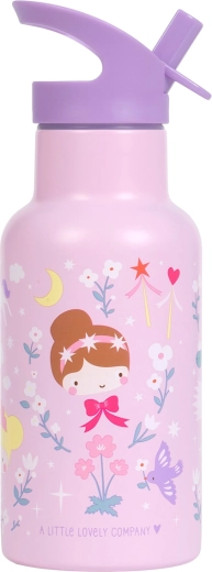 A Little Lovely Company botella de acero inoxidable para beber princesas 350 ml