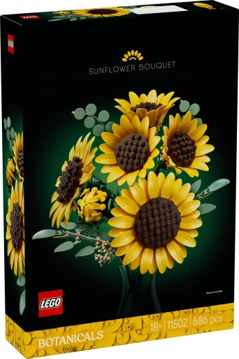 Ramo de girasoles LEGO Botanicals