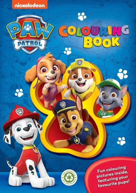 Libro para colorear Patrulla Canina A4