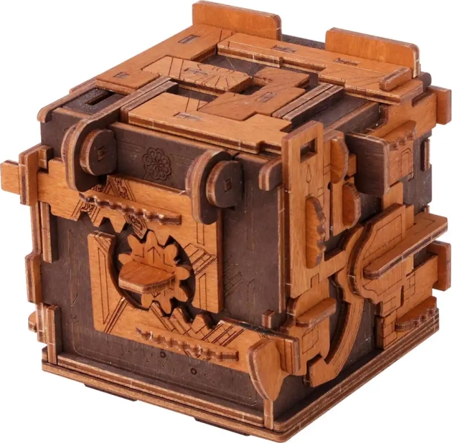 Caja rompecabezas de madera tipo escape room (149 piezas)