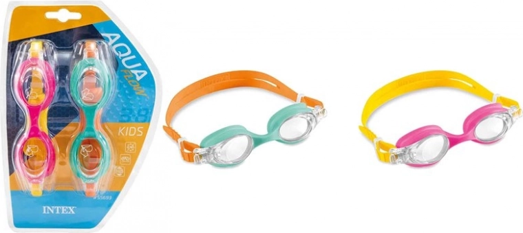 Gafas de natación infantiles para edades de 3 a 8 años