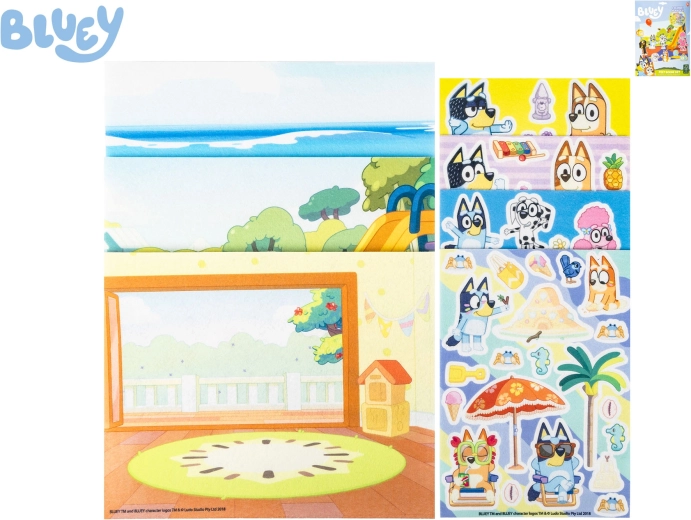 Set para crear tu propia escena Bluey