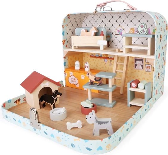 2Kids Toys casita para mascotas en maletín