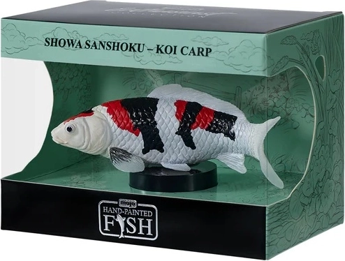 Figura Mojo de carpa koi Showa Sanshoku en caja - 1 unidad