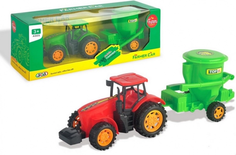 Tractor con remolque a fricción