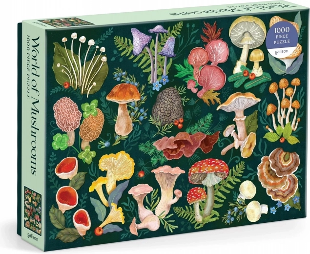 Puzzle GALISON Mundo de las setas – 1000 piezas