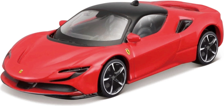 Maisto Speed Icons Ferrari SF90 Stradale rojo-negro 1:64