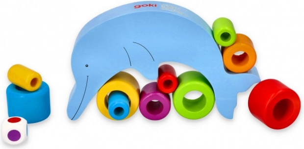 Juego de equilibrio delfín