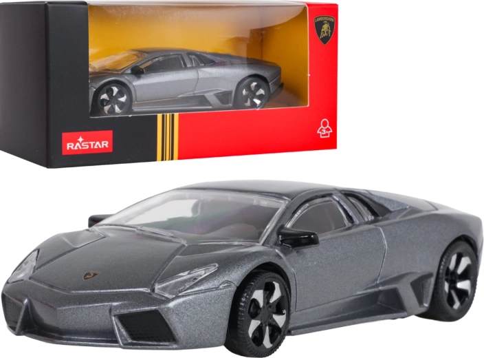 Modelo metálico Lamborghini Reventón RASTAR a escala 1:43, gris