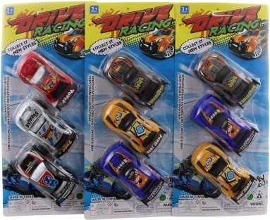 Set de cochecitos de plástico para niños