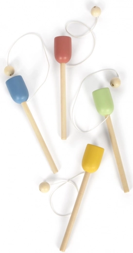 Pequeño juego de madera atrapa la bola small foot