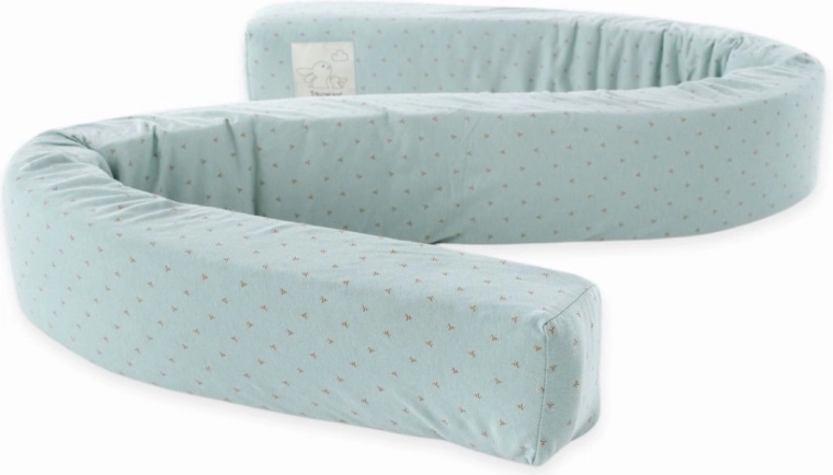 Protector para cuna Träumeland Twister Blau