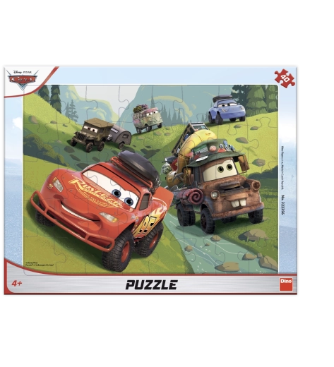 Puzzle infantil Cars: Aventureros, 40 piezas