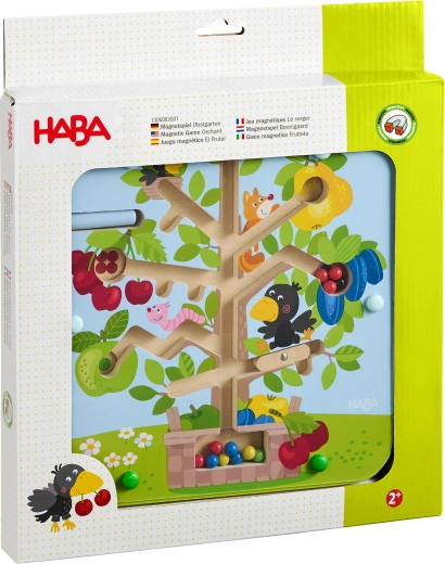 Cosecha de frutas con un lápiz magnético