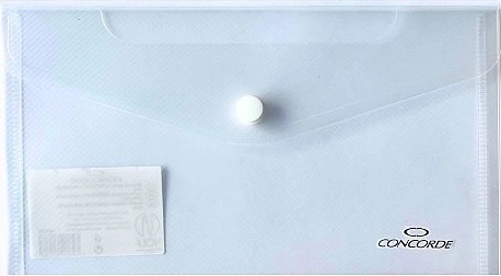 Carpetas portadocumentos con broche DL transparentes CONCORDE