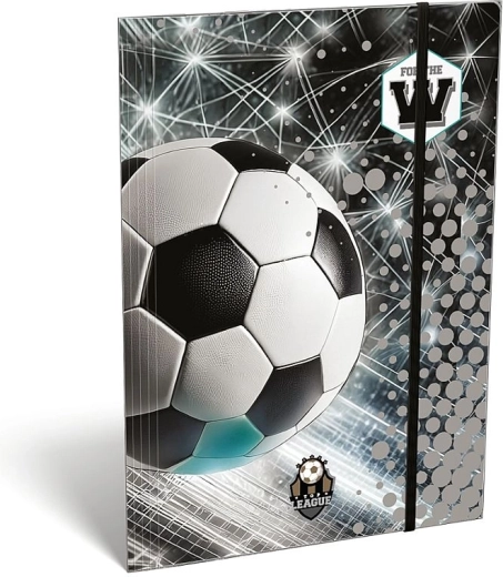 Carpeta de documentos LizzyCard Top League A4 con goma plana