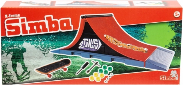 Mini fingerboard con rampa X-Treme de SIMBA
