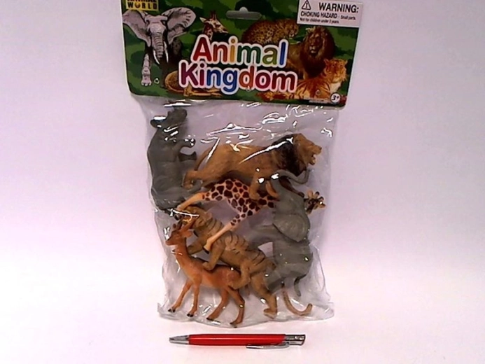 Set de figuras de animales salvajes 12 cm (6 uds.)