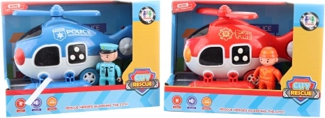 Helicóptero a pilas con sonidos y luces
