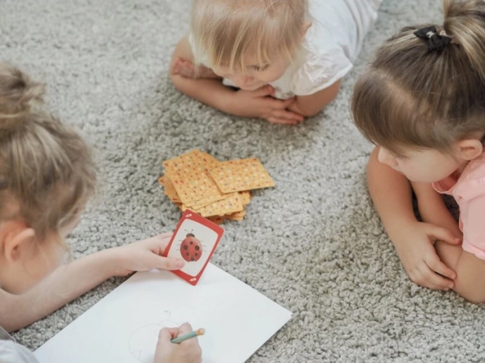 Diversión compartida para niños