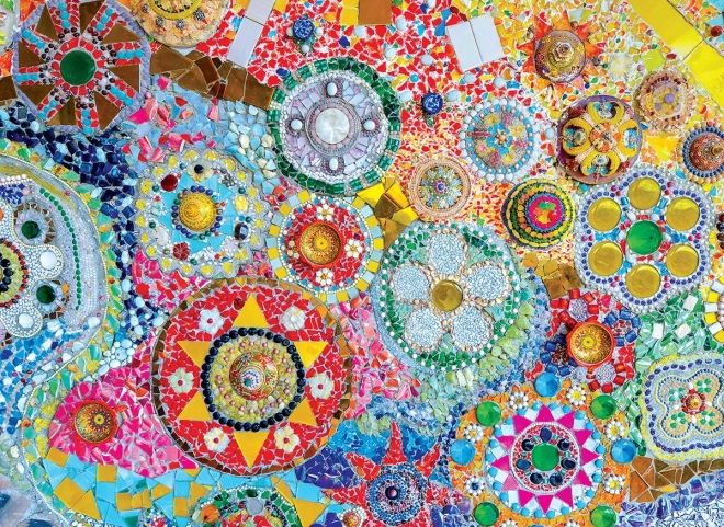 Puzzle Mosaico tailandés de 1000 piezas EUROGRAPHICS