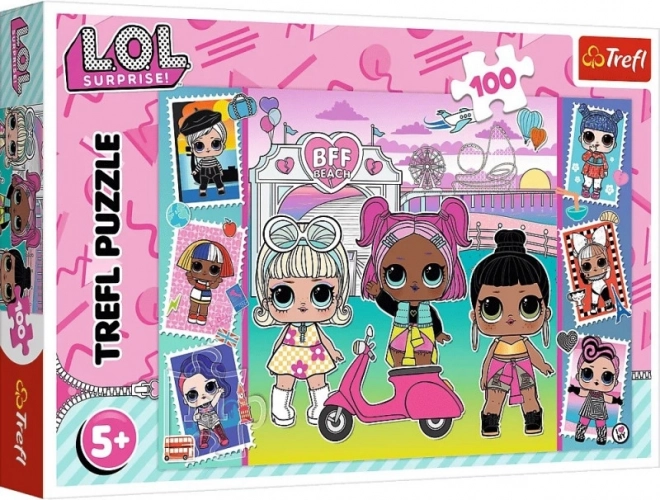 Puzzle de 100 piezas LOL Surprise – fotografía de muñecas