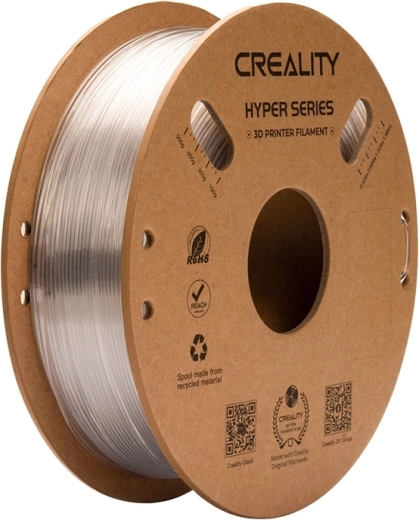 Filamento Creality Hyper PETG transparente 1,75 mm