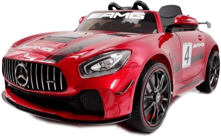 Coche eléctrico infantil Mercedes‑Benz GT4 SX1918 cherry red