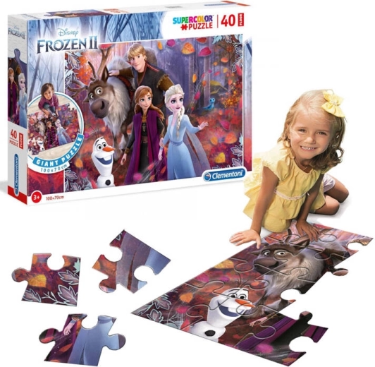 Puzzle de suelo Frozen 2 Clementoni de 40 piezas
