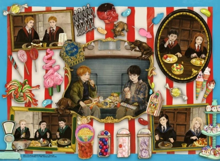 Harry Potter dulces mágicos rompecabezas 200 piezas Ravensburger