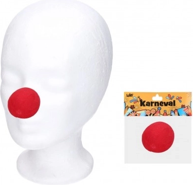 Nariz de payaso de espuma 5 cm