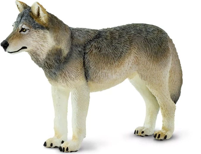 Safari Ltd. figura de lobo gris - 1 pieza