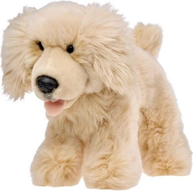 Perro de peluche golden retriever de 23 cm