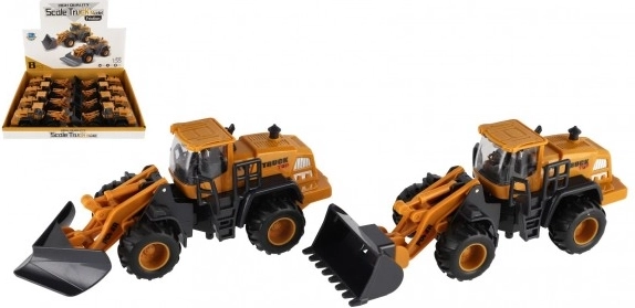 Cargadora de construcción de plástico 20 cm con volante de inercia